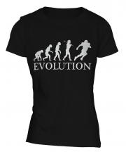 American Footballer Evolution Ladies T-Shirt