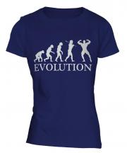 Bodybuilder Evolution Ladies T-Shirt