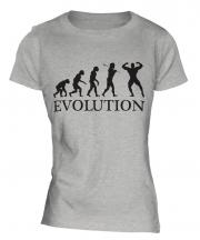 Bodybuilder Evolution Ladies T-Shirt