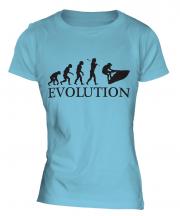 Jetski Evolution Ladies T-Shirt