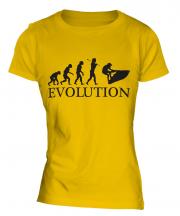 Jetski Evolution Ladies T-Shirt