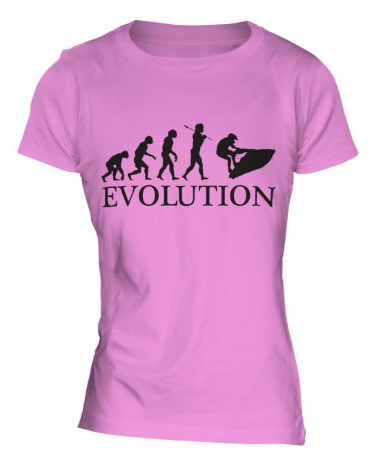 Jetski Evolution Ladies T-Shirt