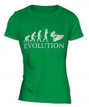 Jetski Evolution Ladies T-Shirt