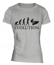 Jetski Evolution Ladies T-Shirt