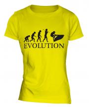Jetski Evolution Ladies T-Shirt