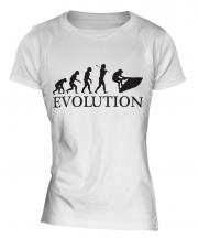 Jetski Evolution Ladies T-Shirt