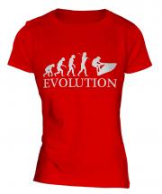 Jetski Evolution Ladies T-Shirt