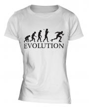 Speedskater Evolution Ladies T-Shirt