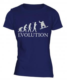 Snowboarder Evolution Ladies T-Shirt