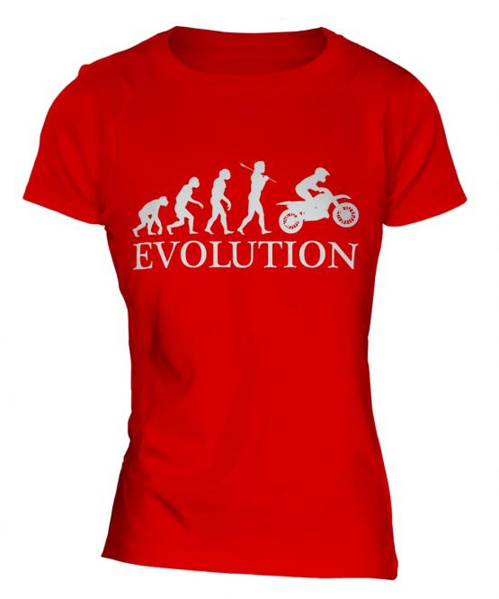 Motocross Evolution Ladies T-Shirt