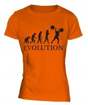 Weightlifter Evolution Ladies T-Shirt