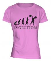 Weightlifter Evolution Ladies T-Shirt