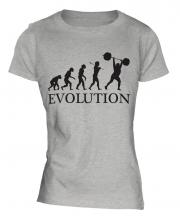 Weightlifter Evolution Ladies T-Shirt
