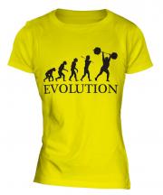 Weightlifter Evolution Ladies T-Shirt