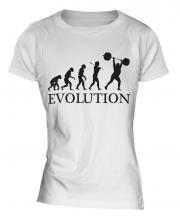 Weightlifter Evolution Ladies T-Shirt