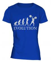 Weightlifter Evolution Ladies T-Shirt