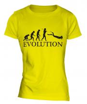 Scuba Diving Evolution Ladies T-Shirt
