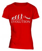Scuba Diving Evolution Ladies T-Shirt
