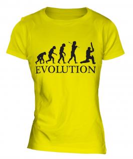 Cricketer Evolution Ladies T-Shirt