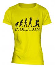 Cricketer Evolution Ladies T-Shirt