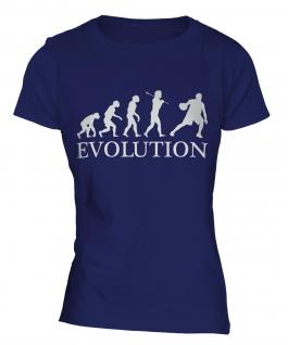 Basketball Player Evolution Ladies T-Shirt