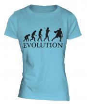 Basketball Player Evolution Ladies T-Shirt