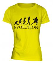 Basketball Player Evolution Ladies T-Shirt