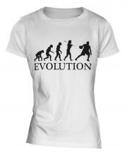 Basketball Player Evolution Ladies T-Shirt
