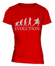 Basketball Player Evolution Ladies T-Shirt