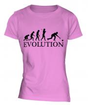 Ten Pin Bowling Evolution Ladies T-Shirt