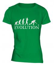 Ten Pin Bowling Evolution Ladies T-Shirt