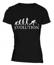 Ten Pin Bowling Evolution Ladies T-Shirt