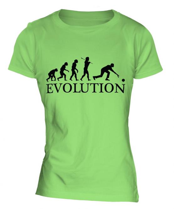 Ten Pin Bowling Evolution Ladies T-Shirt