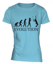 Tennis Player Evolution Ladies T-Shirt