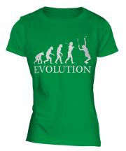 Tennis Player Evolution Ladies T-Shirt