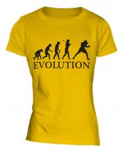 Boxing Evolution Ladies T-Shirt