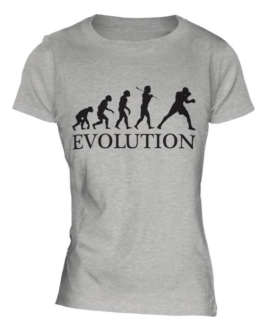Boxing Evolution Ladies T-Shirt
