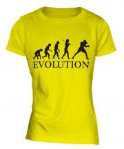 Boxing Evolution Ladies T-Shirt