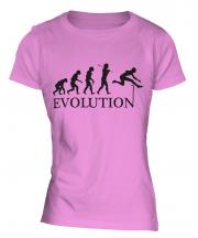 Hurdler Evolution Ladies T-Shirt