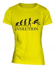 Hurdler Evolution Ladies T-Shirt