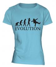 Clown Evolution Ladies T-Shirt