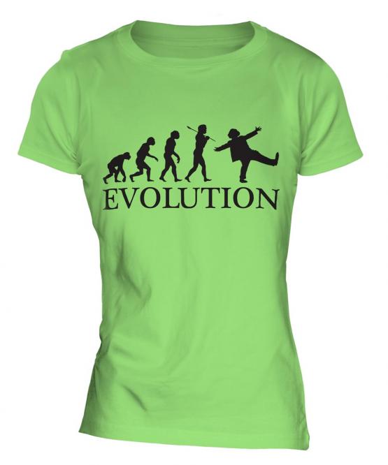 Clown Evolution Ladies T-Shirt