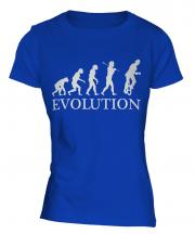 Unicyclist Evolution Ladies T-Shirt