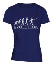 Pole Vault Evolution Ladies T-Shirt