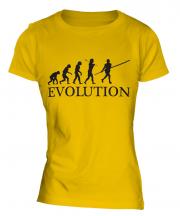 Pole Vault Evolution Ladies T-Shirt