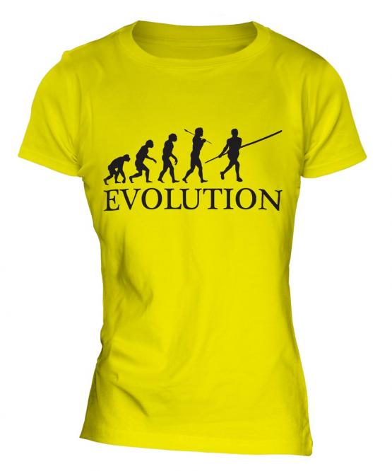 Pole Vault Evolution Ladies T-Shirt