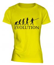 Pole Vault Evolution Ladies T-Shirt