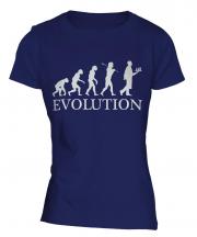 Waiter Evolution Ladies T-Shirt