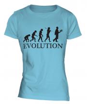 Waiter Evolution Ladies T-Shirt