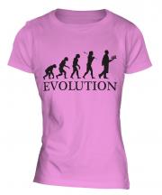 Waiter Evolution Ladies T-Shirt